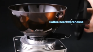 Gemilai‘s CRM9015A grinder for freshly ground Italian coffee household and commercial electric grinder with 64mm diameter grinder