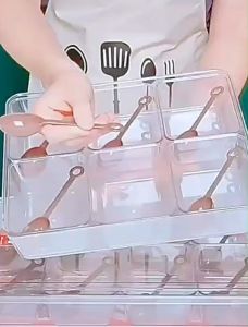 6 / 8 flavors seasoning box Ice powder milk tea small material stall set of fruit with lid seasoning