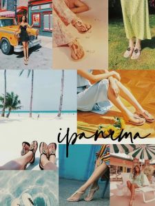 Ipanema Summer New Fashion Color Block Roman Style Flat Sandals Youth Womens Slip-On Casual Shoes Sweet Floral Embellished