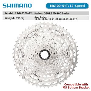 Shimano | SHIMANO M7100 M8100 Cassette 11/12-Speed Mountain Bike Cassette MS Base XT SLX