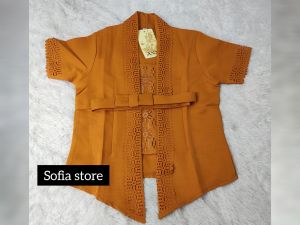 Atasan Saja Kebaya Anak Kutubaru Amora Lengan Pendek
