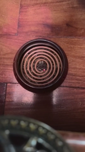 ABS YU HENG Ceramic incense burner is of warm texture high temperature resistance and easy cleaning