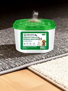 Pet Hair Removal Box 360° All-round Powerful Hair Absorption with 99.9% Pet Hair Removal Rate Bactericidal Rate 95% Deodorization Rate 96% Home Pet Fur Flea Removal Magic Box European Union Technology