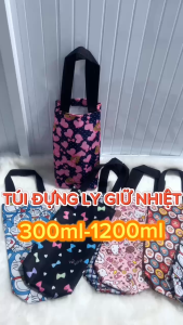 Túi đựng lycốc giữ nhiệt 500ml750ml900ml1200ml