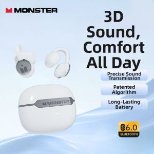 Monster | Bluetooth Wireless Open-Back Noise-Cancelling Ear Hook Headphones