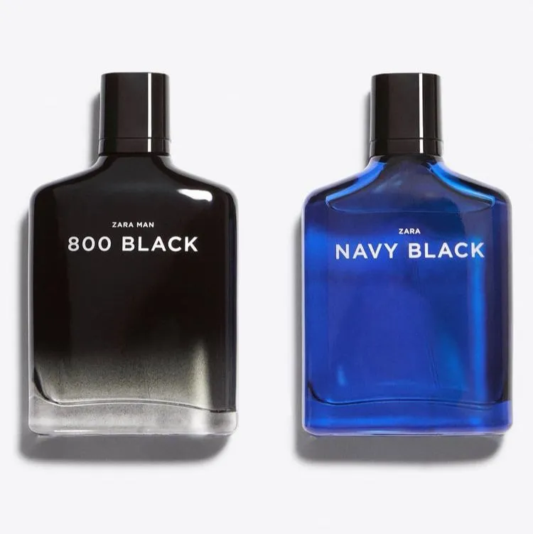 แพคคู่) น้ำหอมซาร่า Zara Navy Black 800 Black 2×90 ml แพคคู่สุด