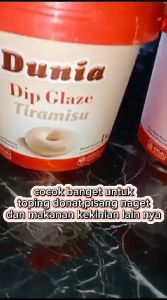 Dunia Dip Glaze All Variant 1 Kg: Selai Donat & Roti