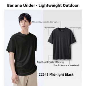 BENEUNDER | Quick Dry Cool Feeling Mens T-Shirt Breathable Moisture Wicking Short Sleeve Base Shirt Soft Inner Wear Summer Solid Color