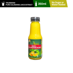 TrueMansi Premium Calamansi Juice – Pure Calamansi Extract in Fancy PET Bottle 350ml No Sugar