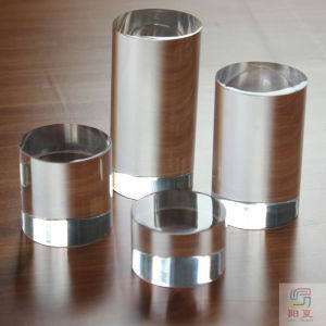 Acrylic Ring Setting Transparent Jewelry Base Cylinder Model Base Crystal Cylinder Perfume Cosmetic Base