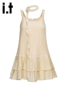 izzue | Sweet A-line Spaghetti Strap Mini Dress Summer Wear