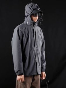 Plover Fashion Mens Waterproof Windproof Jacket Outdoor Breathable Climping Jacket (M-4XL)