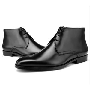 Mens Western Ankle Boots Riding - Comfortable Chelsea Boot Shoes for Men