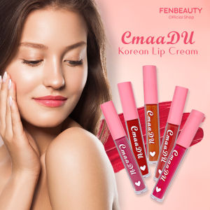 BPOM CMAADU KOREAN LIPCREAM Lip Cream Lembut Korea Long Lasting Waterproof Transferproof Tahan Lama