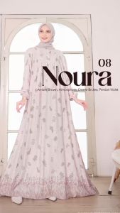 NOURA 08 DRESS MUSLIM SEPLY KEKINIAN COCOK UNTUK OUTFIT LEBARAN KONDANGAN DAN DAILY TERBARU