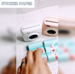 Sticker Paper - Paperang Thermal Paper 3 Rolls Per Box Colored and White for Paperang Thermal Printer