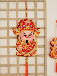 New Year Decorations Horse Year 2026 Hanging Ornaments Living Room Atmosphere Wealth God Door Hanging Indoor Festive Supplies