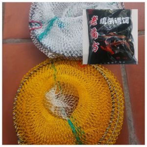 [hàng đẹp] Combo Lồng lò xo + mồi  bẫy tôm cua cá lươn trạch