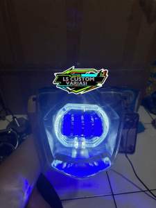 Reflektor Karisma set Biled 4 lensa cahaya varian banyak super Terang kualitas Terbaik Jos
