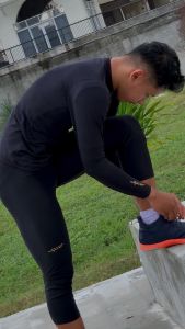 AL2Sport Legging Olahraga 3/4 Pria Wanita