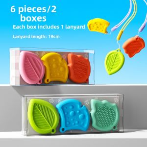 XIAOGUAICAI | Stress-Relief Leaf Shaped Eraser Box for Kids