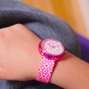 Flik Flak Power Flower (FPNP180) Pink RECYCLED PET Kids Watch