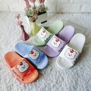 READY STOCK👑ES 205 STYLE(CUTE) Sandal Womens Kasut Shoe Slipper Lady Perempuan Wanita Girl Lawa加厚可爱拖鞋女外穿时尚防滑软底舒适韩版防臭