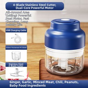 Wireless Electric Garlic Press