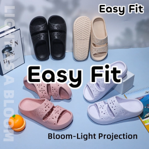 Easyfit Slippers for Women Flower Cut-Outs Slides Casual EVA Cloud Walk Tsinelas Pambahay & Outfit