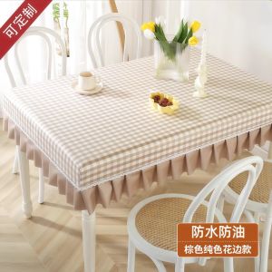 Bàn Ăn Hình Chữ Nhật Chống Thấm Nước Chống Dầu Không Cần Giặt Bàn Ăn Mẫu Giáo Bàn Học Sinh Bàn Tròn Bàn Ăn Gia Đình Bàn Ăn Phòng Ăn