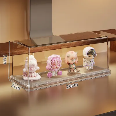 QINQI | Cute Transparent Yellow Duck Hand-made Display Storage Box Acrylic