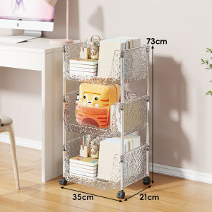 evesigar | Under Desk Movable Book Storage Box