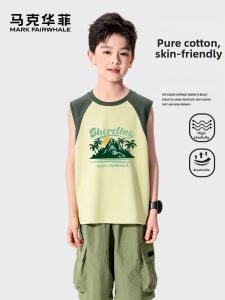 Mark Fairwhale | Summer Lightweight Cotton Sleeveless T-shirt