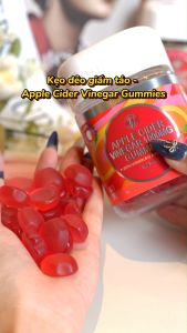 Combo 2 Hộp Kẹo Dẻo Giấm Táo Vitamin B12 Hỗ Trợ Tiêu Hóa Hỗ Trợ Tăng Cường Miễn Dịch Apple Cider Vinegar Gummy Coolvita (60 viên x 3g)/hộp