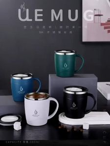 Gelas Mug Office Cup 500 ML Stainless Steel 304: Tahan Panas & Dingin
