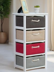 HENGDEMU | Modern Simple Drawer Style Storage Cabinet
