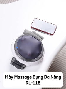 Máy Massage Bụng Xoay RL-116 Đai Massage Giảm Mỡ Bụng Xoay Kết Hợp Với Làm Nóng Máy Massage Đa Năng Giảm Đau Nhức