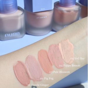 NUSE Mousse Liquid Blush Velvet Matte Long-lasting Multi-use Lipstick Eyeshadow Moisturizing Flushed Look Korean Beauty Tools