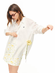 DUSHU | Dropped Shoulder Linen Shirt