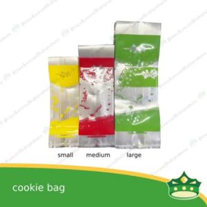 [100 pcs] cookie bag sampalok bag brownies bag yema bag pastries bag packaging plastic bags with design