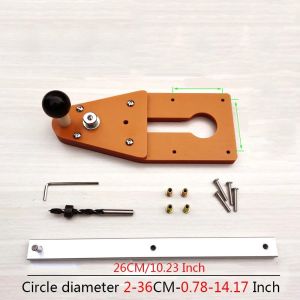 Circle Cutting Jig for Makita Electric Hand Trimmer Wood Router Milling Circle Slotting Trimming Machine Woodworking Tools