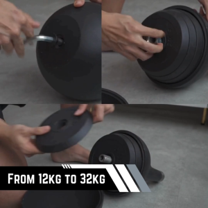 CARBYNE 32KG Adjustable Competition Kettlebell (1kg increments from 12kg to 32kg)