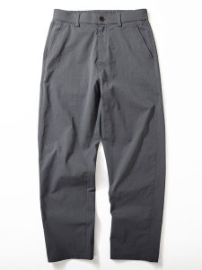 Mens Summer Thin Skin-Friendly Breathable Quick-Drying Loose Fit Cuffed Casual Pants Fashionable Versatile Commute Wear