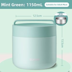 Supor | Stainless Steel Insulated Portable Large Capacity Lunch Box