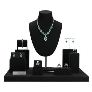 Oirlv Jewelry Organizer Stand Ring Earrings Necklace Watch Bracelet Display Stand Jewellery Storage Set TT229