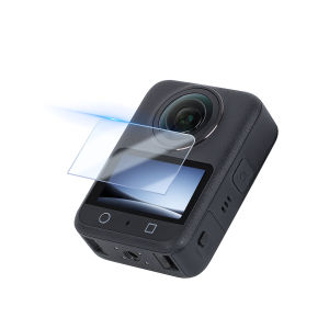 ฟิล์มกระจกนิรภัย 9H สําหรับ DJI Osmo 360 ป้องกันรอยขีดข่วนป้องกันหน้าจอความละเอียดสูงฟิล์มนิรภัยอุปกรณ์เสริมสําหรับกล้องกีฬา