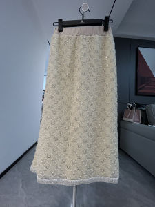 Váy Midi Ren Cổ Điển Thanh Lịch Cho Nữ Mùa Xuân Hè Váy Ngắn Nửa Thân Thời Trang Thanh Lịch Váy Midi Ren Công Chúa