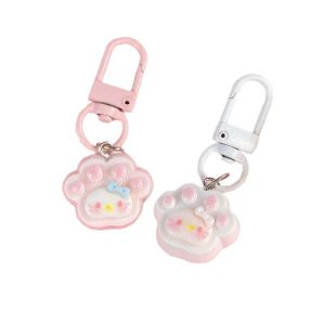 【♡Lovely girls house♡】พวงกุญแจกรงเล็บแมวสีชมพูน่ารัก Y2K น่ารักพวงกุญแจน่ารักจี้กระเป๋าที่ใส่กุญแจหวาน