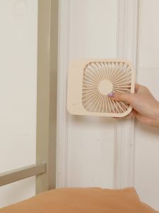 OATSBASF Portable Ultra Thin Magnetic Desktop Fan - 3-in-1 Office / Outdoor / Home use Strong Wind Quiet Operation with Modern Design Style
