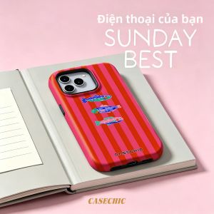 Potdemiel | Ốp Lưng TPU Họa Tiết Vòng Tròn Nhiều Màu Sắc Cho iPhone 17/16/15 Pro Max Chống Xước Viền Màn Hình Nổi Thiết Kế Sang Trọng Chống Sốc Từ Tính
